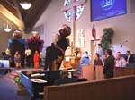 kneeling