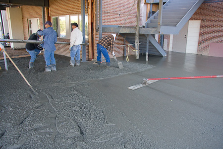 The new Youth Area floor
