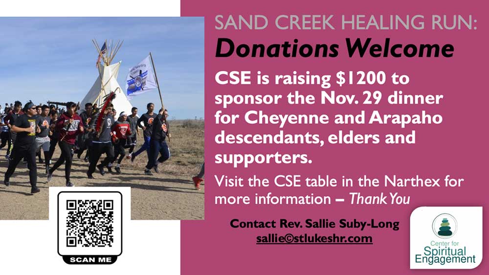 Sand Creek Healing Run